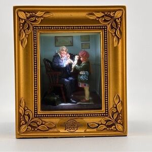 Olszewski Gallery of Light featuring Norman Rockwell "The Doctor and the Doll"